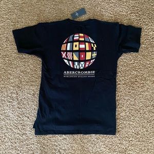 Brand new black Abercrombie boys shirt size 14